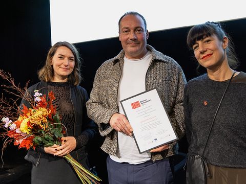 Ilka Winkler, Leif Greinus und Anna Jung (Verlag Voland & Quist)