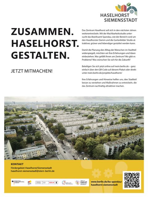 Beteiligung zum Nahversorgungszentrum Haselhorst