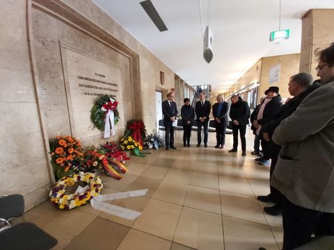 Gedenkveranstaltung im Rathaus Tiergarten