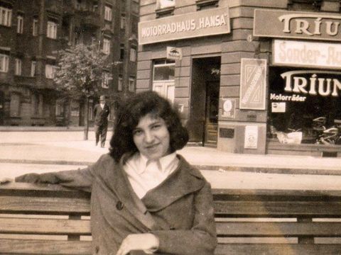Gina Wyszniak in Berlin, 1928