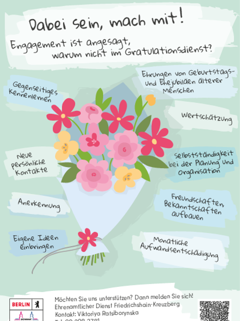 Gratulationsdienst Friedrichshain-Kreuzberg