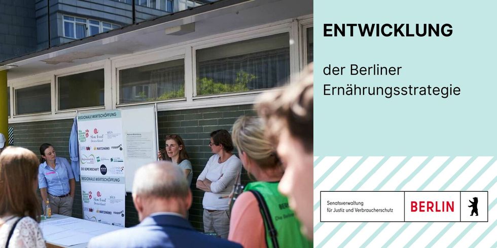 Banner Entwicklung der Berliner Ernährungsstrategie