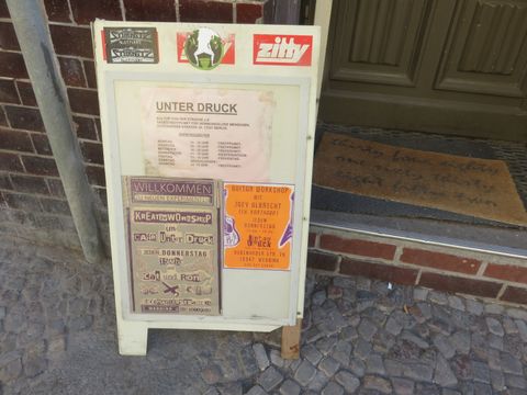 Unter Druck Kultur von der Straße eV