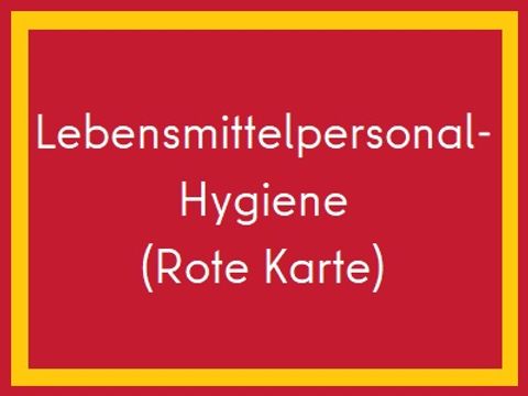 Lebensmittelpersonalhygiene