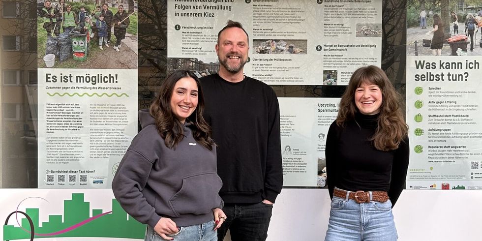 Seyda Aksünger, Lars Viehmeyer und Louisa-Christiane Arndt sind als Team sehr gut aufgestellt