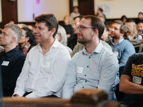 Bei der Preisverleihung