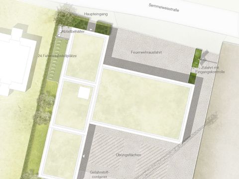 Lageplan Feuerwache Altglienicke