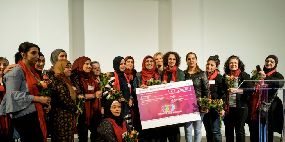 Auszeichnung der Stadtteilmütter mit dem Frauengesundheitspreis