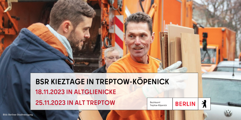 BSR Kieztage im November 2023