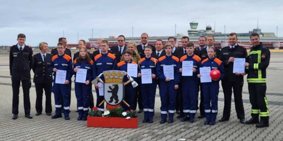 Gründung der Jugendfeuerwehr in Charlottenburg-Nord