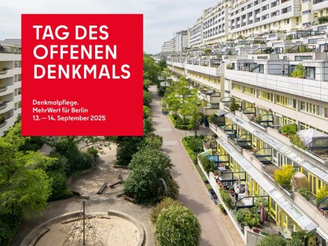 Tag des offenen Denkmals 2025 Titelmotiv (Bild: Landesdenkmalamt Berlin, Anne Herdin)