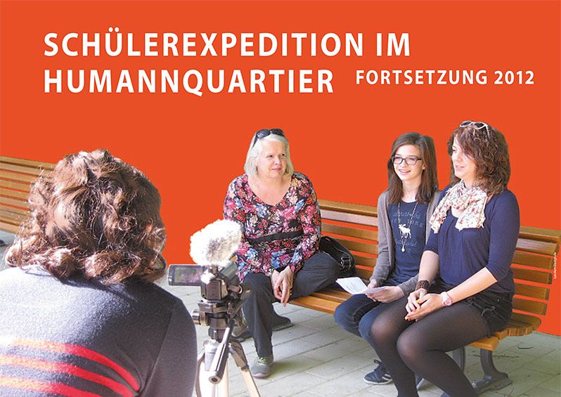 Titelbild: Schülerexpedition im Humannquartier, Fortsetzung 2012