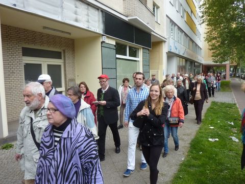 An der Bundesallee, 10.5.2014, Foto: KHMM