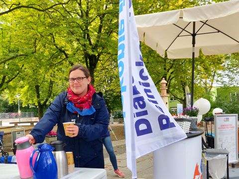 Sandra Krüger, Familienlotsin im Märkischen Viertel (Bild: BA Reinickendorf)