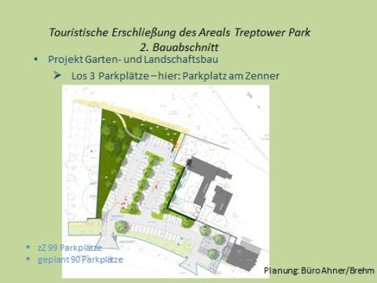 2. Bauabschnitt - Los 3 Parkplätze (Zenner)