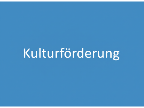 Kulturförderung