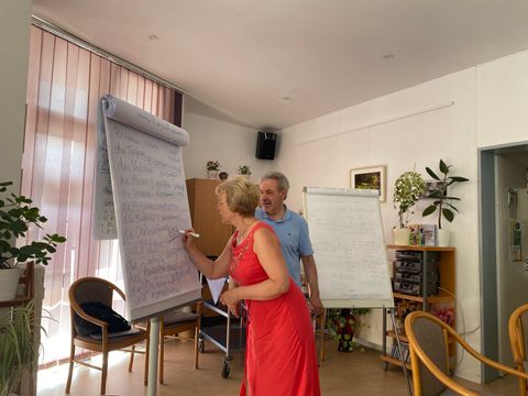 Dr. Uwe Kaczinski und Natalia