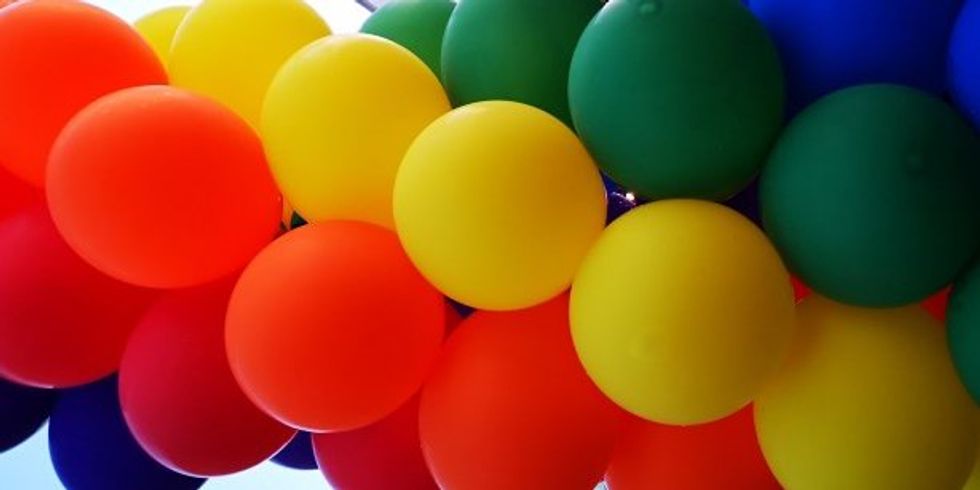 Bunte Luftballons