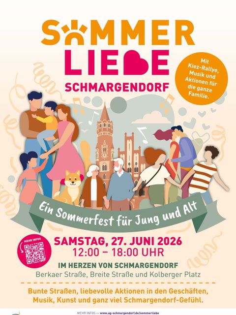 Plakat Sommerliebe Schmargendorf