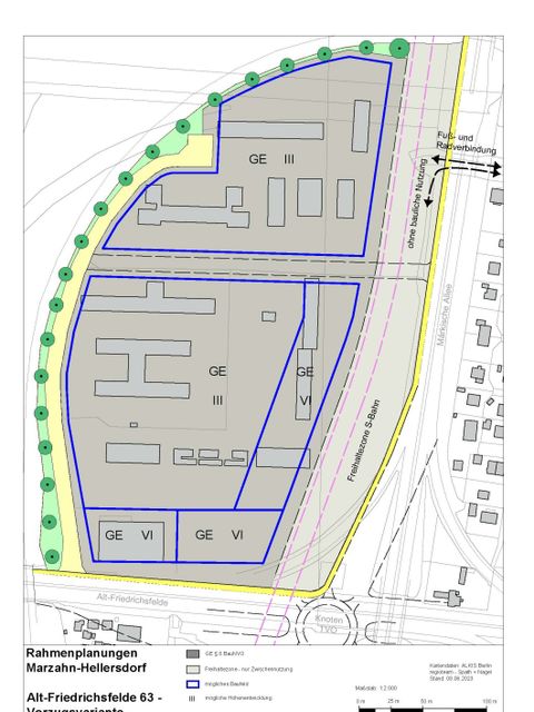 Rahmenplan Alt-Friedrichsfelde 63