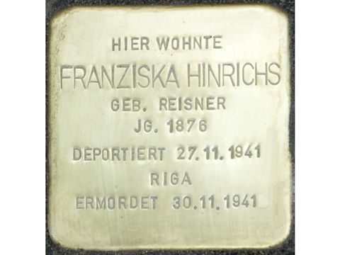 (Bild: Stolpersteine-Initiative CW, Hupka)