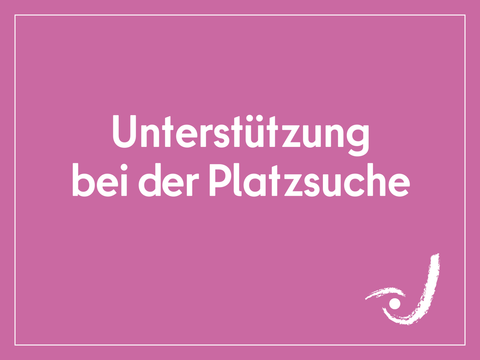 Kachel Unterstützung bei der Platzsuche