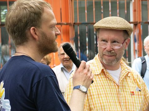 150613 Kiezspaziergang BzBm mit H. Zielen von der Spirale