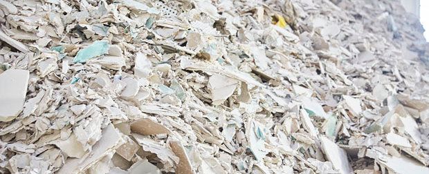 Gips-Recycling