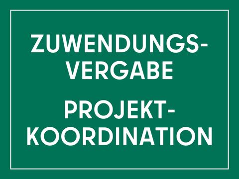 Zuwendungsvergabe-Projektkoordination