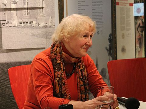 Viktoria Jemez, am 17.03.2016 im Museum Pankow (Bild: Bernt Roder / Museum Pankow)