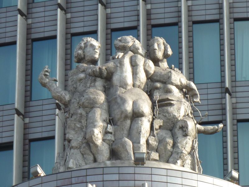 Skulpturengruppe: Das Urteil des Paris