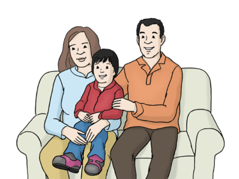 20 Eltern mit Kind - Leichte Sprache Webseite (nur für Leichte Sprache verwenden!)