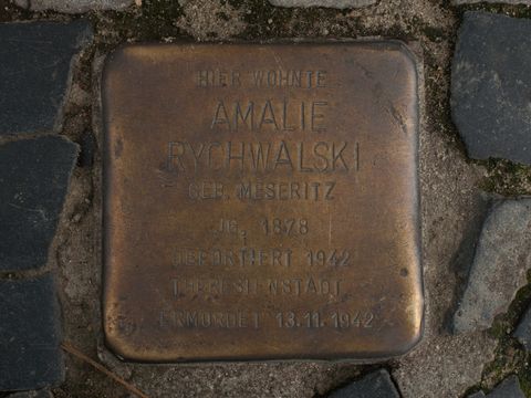 Stolperstein Amalie Rychwalski