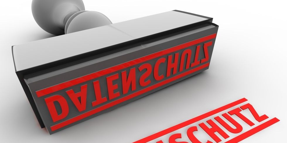 Datenschutz Stempel