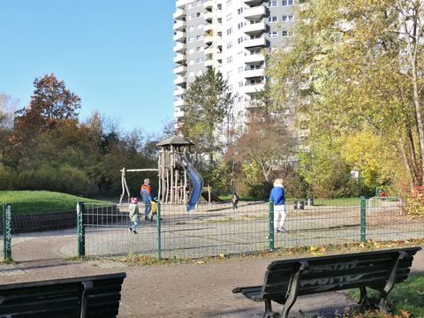 Spielplatz Senftenberger Ring 99 vor der Umgestaltung