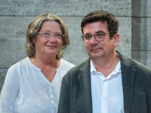 Dr. Karin Wagner & Dr. Sebastian Heber (Bild: Landesdenkmalamt Berlin, Anne Herdin)