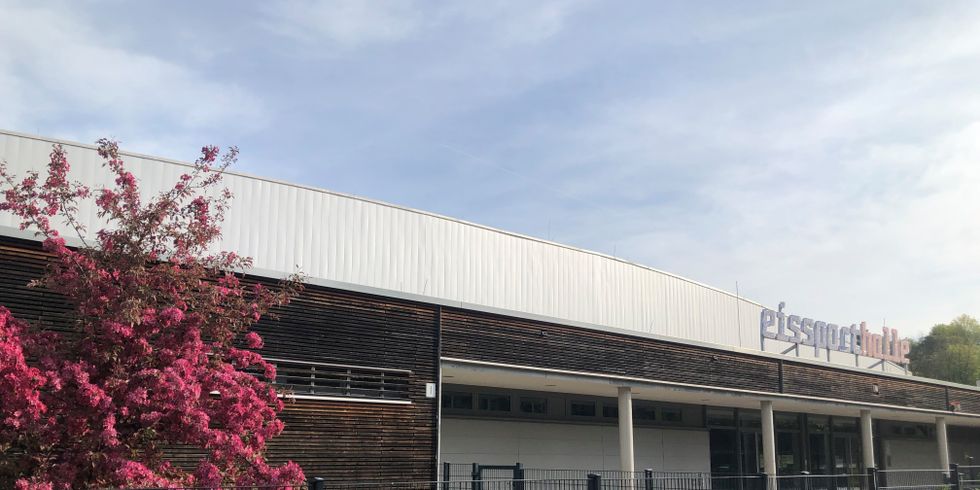 Die Eissporthalle Charlottenburg „PO9“.