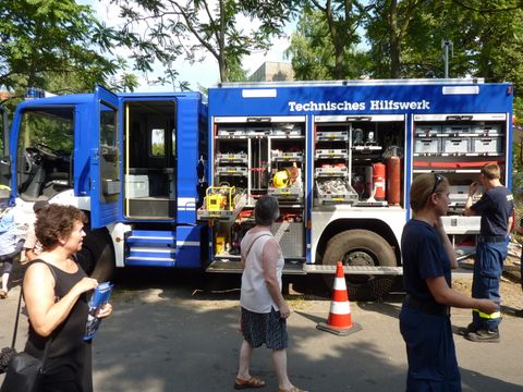 Auf dem THW-Gelände, Foto: KHMM