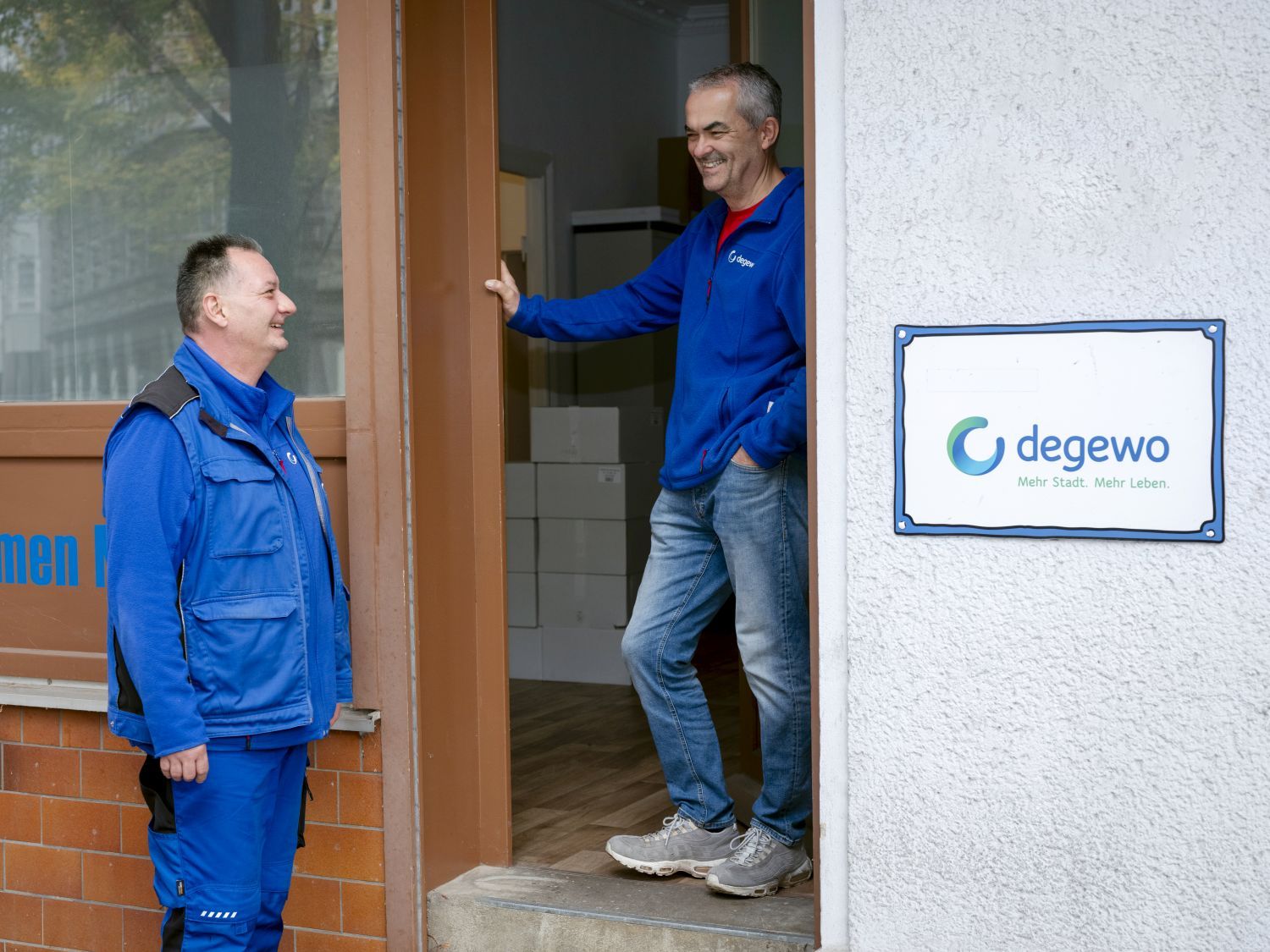 Gesichter des SGE- degewo Gebäudeservice