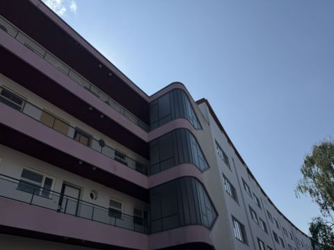 270. Kiezspaziergang Laubenganghaus Hans Scharoun - Goebelstr.1-9 