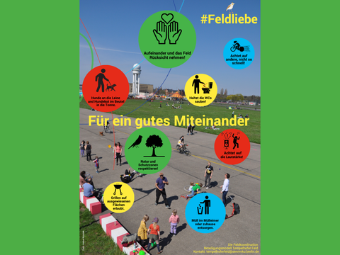 Poster: Für ein gutes Miteinander
