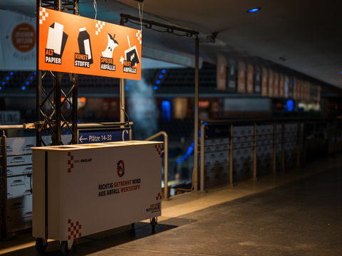 Zero Waste Spieltag Volleyballbundesliga (BR Volleys gegen SVG Lüneburg)