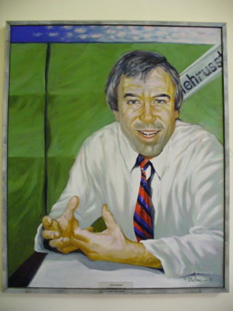 Eckard Lindemann (CDU), 1979 - 1985, Portrait von Manfred Bleßmann