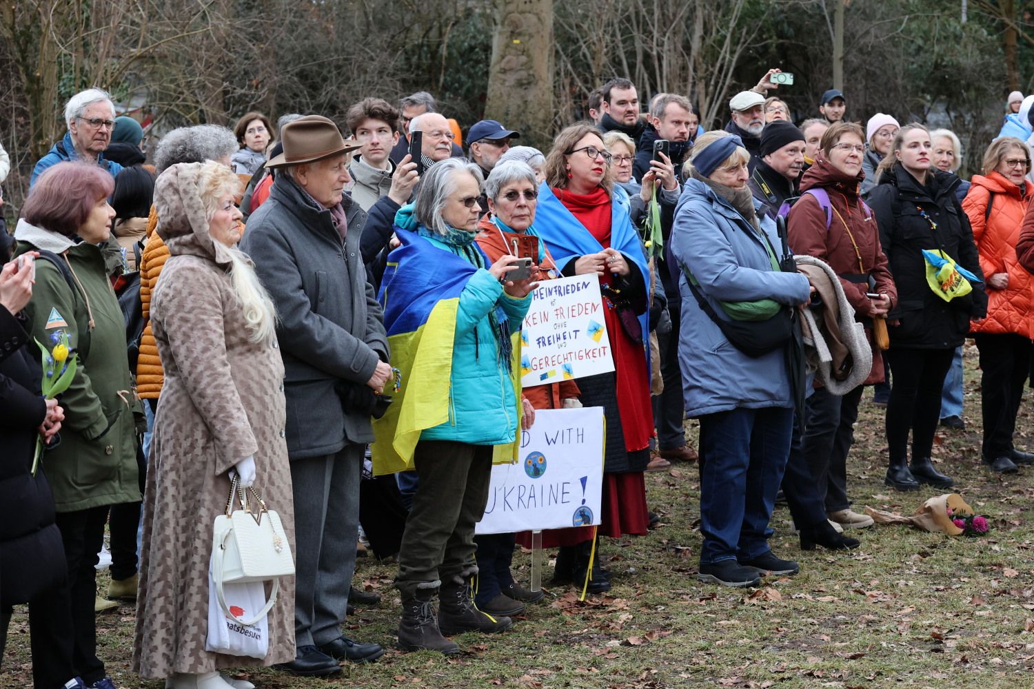 Stand with Ukraine! - Solidaritätsveranstaltung am 24. Februar 2026 im Charkiw-Park