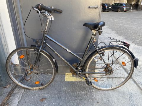 Schwarzes Daemnfahrrad