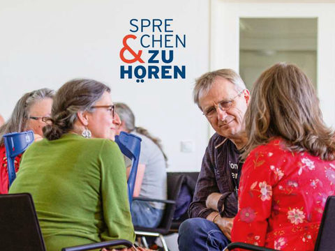 Menschen im Gespräch