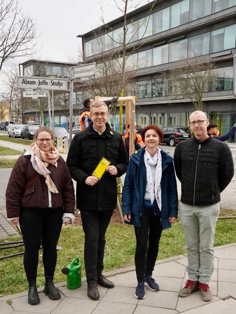 Eventpflanzung Frühjahr 2026 durch Bürgerverein "Miteinander im Südosten" e.V. (Bild: SenFin)