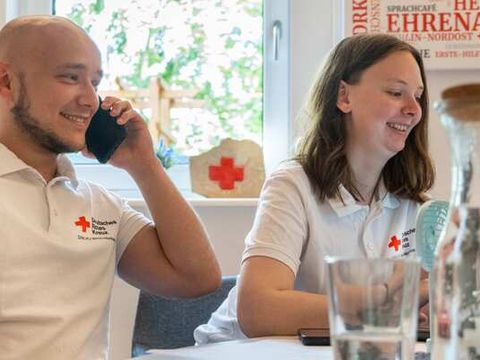 Hitzeschutztelefon des DRK