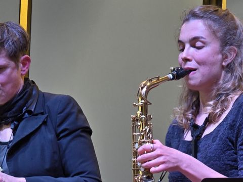 Die Generalprobe der Bigband, ein eindrucksvolles musikalisches Erlebnis (Bild: Sabine Böhnig)