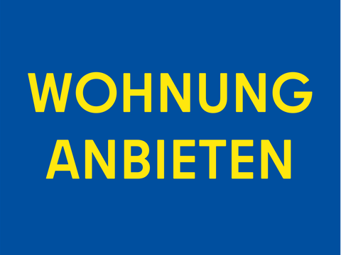 Wohnung anbieten